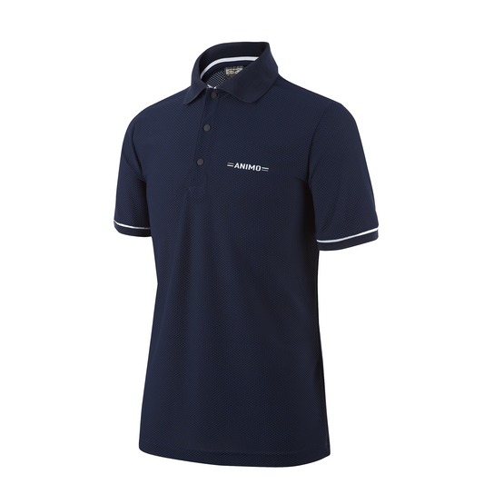 Animo Italia Ariast Mens Polo, Blue