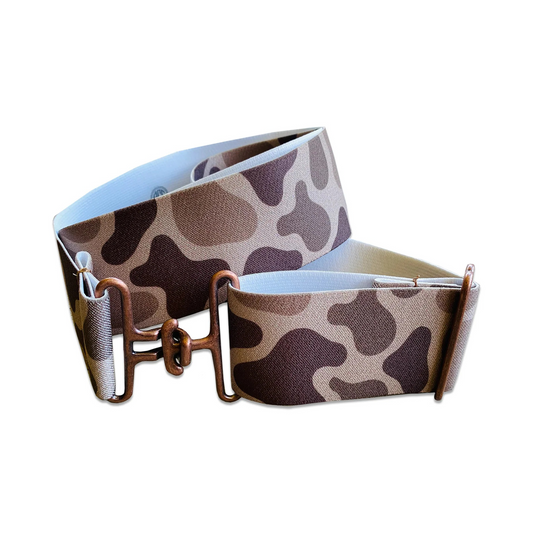 ACE Equestrian Duck Camo Elastic Belt